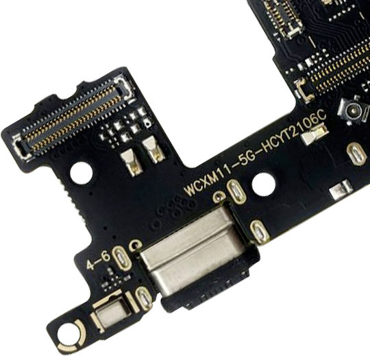 Конектор за зареждане Xiaomi Mi 11 Usb-c резервен конектор черен