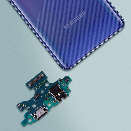 Charging Connector for Galaxy A41 Usb Type-C Micro 3.5mm Jack Green