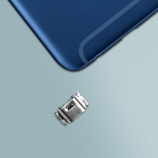 Conector de încărcare Micro-USB Galaxy A6 2018 Gri