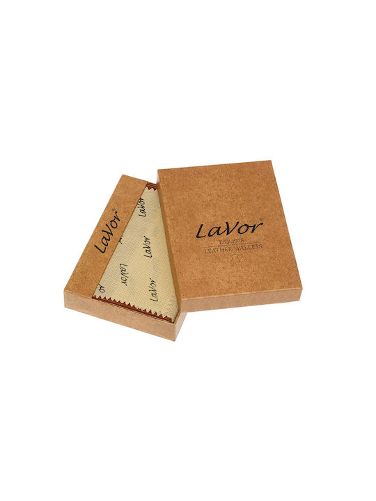 Lavor Men's Leather Wallet with RFID Black