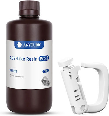 Anycubic Abs Like Resin V2 ABS Филамент за 3D Принтер 1.75мм Бял 1кг