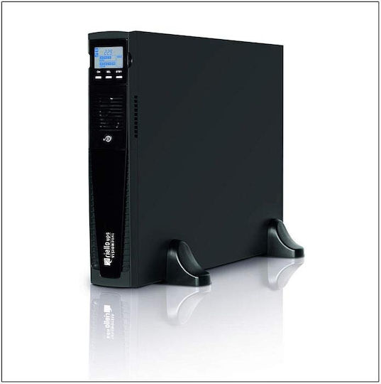 Riello Vision Dual VSD 1100 UPS Line-Interactive 1000VA 990W with 8 IEC Outlets