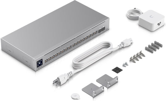 Ubiquiti USW-Pro-Max-16 Managed L3 Switch with 16 Ethernet Ports and 2 SFP Ports
