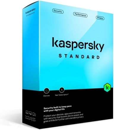 Kaspersky Standard for 1 Device and 1 Year of Use