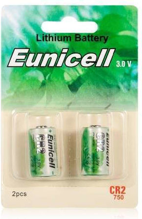 Eunicell Lithium Battery CR2 3V Disposable 1 Piece