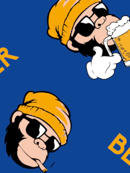 Boxer Ανδρικό Beer Soma Blue Sb7321-μπλε