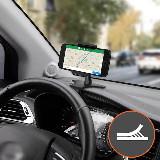 Smartphone Car Holder Sun Visor Phone Number Slot Linq Black