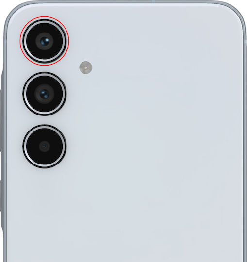 Samsung Camera Lens Galaxy A55/a35 Original Ultra Wide-angle Service Pack Transparent