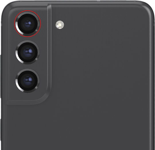 Clappio Camera Lens Galaxy S21 Fe Replacement Wide-angle Sensor Transparent