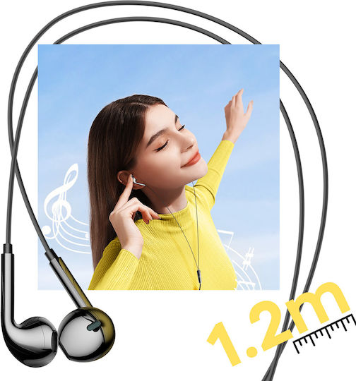 Avizar In-Ear-Kopfhörer Freisprechfunktion Schwarz