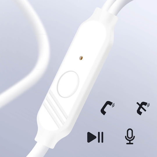 Linq Ohrhörer Wijack 3.5mm Freisprecheinrichtung Weiß