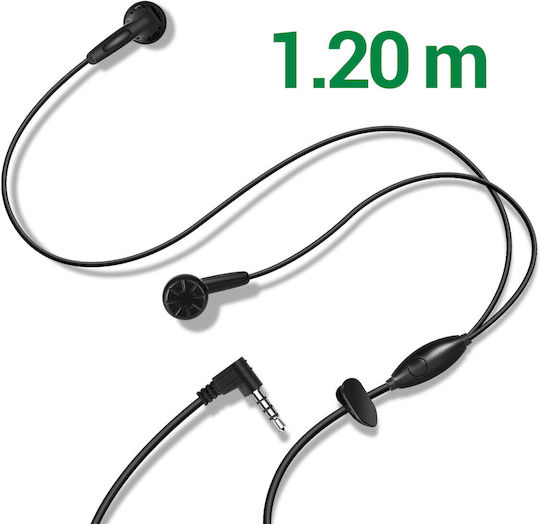 Wired Earphones Original Doro Jack 3.5mm Black
