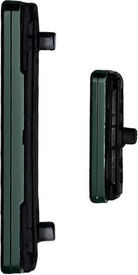 Clappio Button Galaxy S22 Ultra Power + Replacement Volume Green