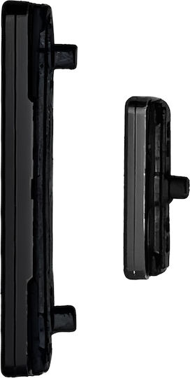 Клавиш Clappio Galaxy S22 Ultra Захранване + Замяна на звука Черен