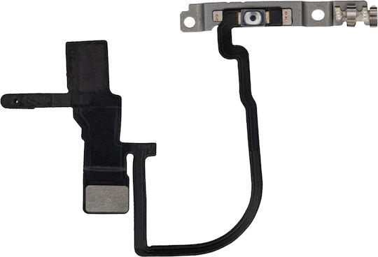 Clappio Button Iphone Xs Replacement Power Flash Black