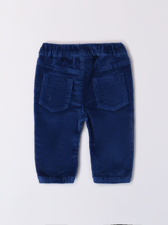 iDO Kids Corduroy Trousers Blue