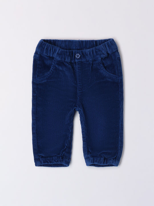 Kids' Corduroy Pants Blue