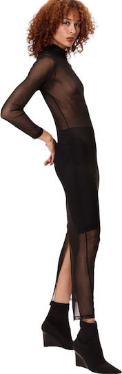 Collectiva Noir W Belen Dress Cnn03wb24net-black Black