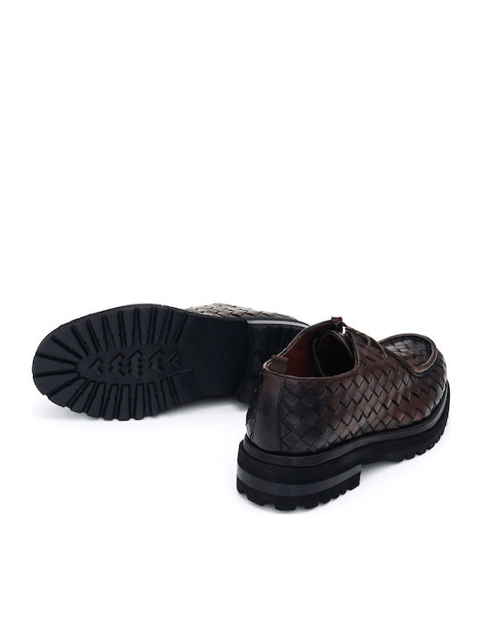 Mocasini barbati Brown