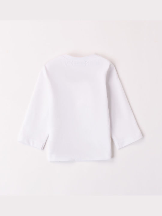 iDO Kids Blouse Long Sleeve White