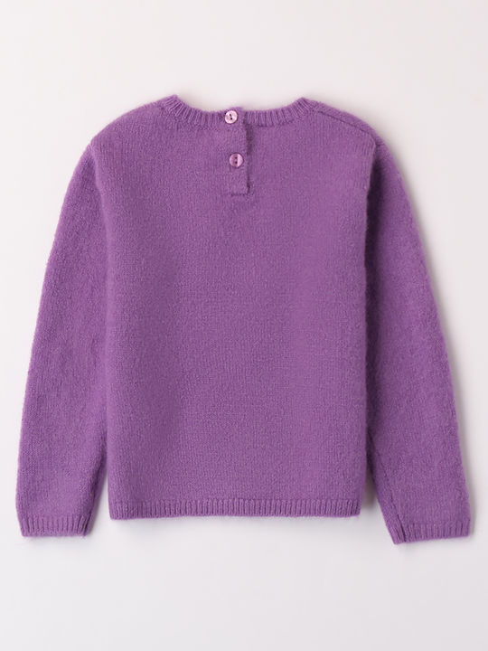 iDO Kids Sweater Long Sleeve Purple