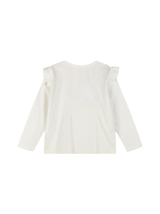 Energiers Kids Blouse Long Sleeve Ecru