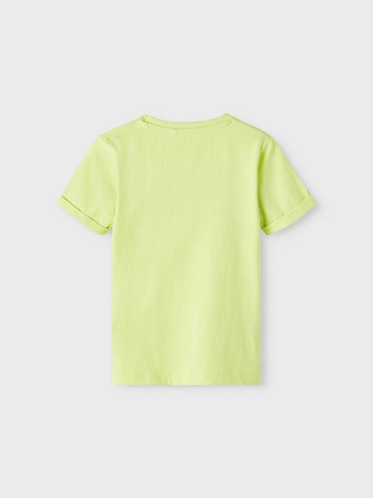 Name It Kids Blouse Short Sleeve Sunny Lime