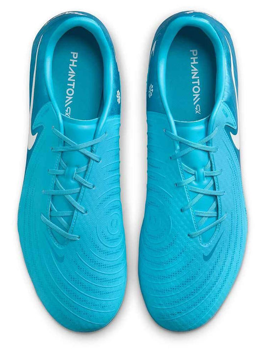 Nike Phantom GX 2 Academy Футболни Обувки с Бутони Син