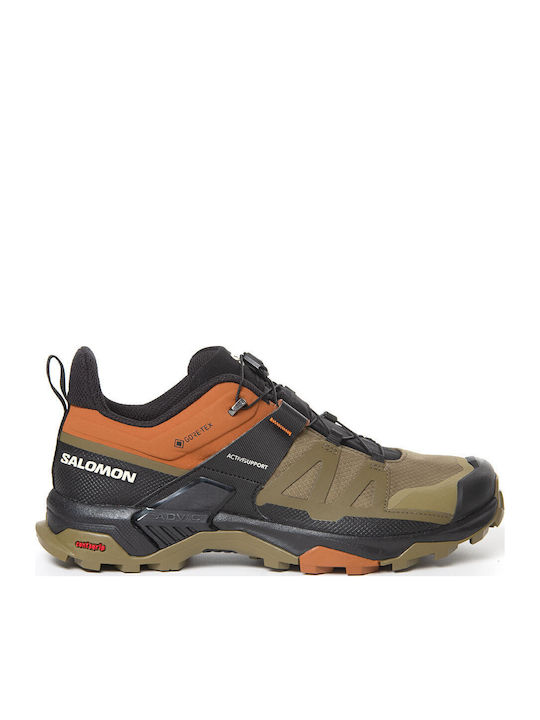 Salomon Salomon X Ultra 4 Men's Hiking Shoes Gore-Tex Brown Salomon Salomon X Ultra 4 Men's Hiking Shoes Gore-Tex Brown