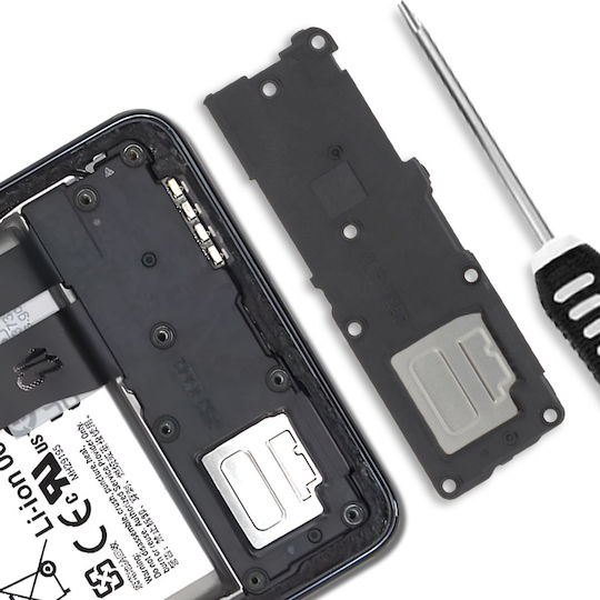 Clappio External Speakers Galaxy A53 5g Compatible Spare Part Black