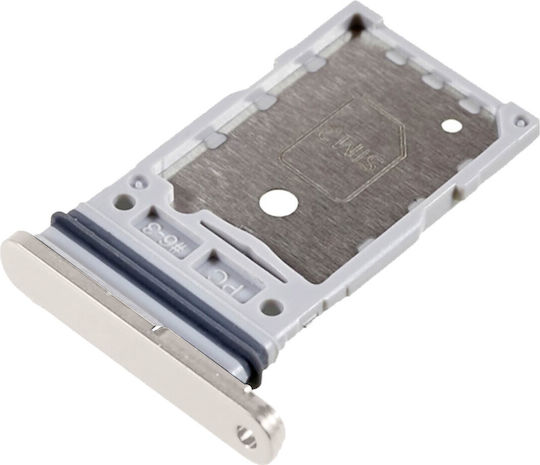 Replacement Sim Card Tray Samsung Galaxy S23 S23 Plus Cream