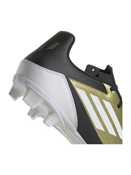 adidas F50 Club Messi Football Shoes with Cleats Gold