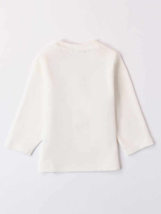 iDO Kids Blouse Long Sleeve White