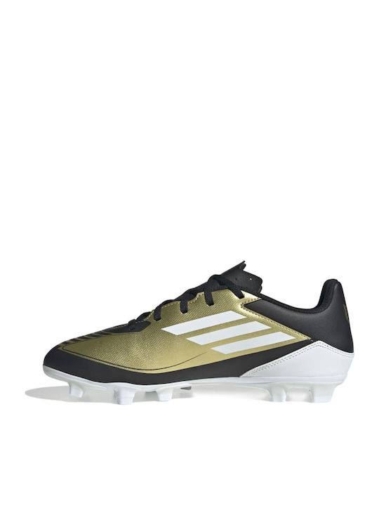 adidas F50 Club Messi Football Shoes with Cleats Gold