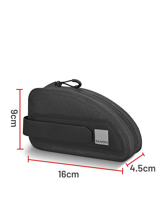 Sahoo Waterproof 0.3l Bicycle Frame Bag Black