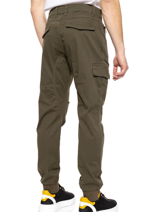Παντελόνι Cargo Ελαστικό khaki