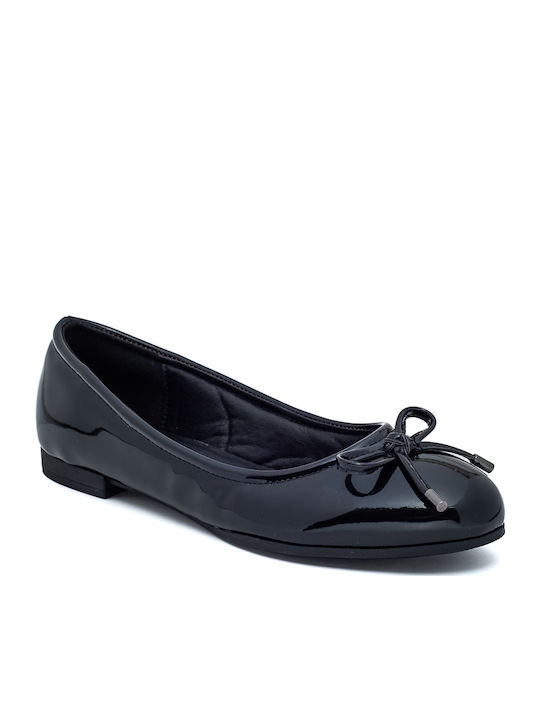 Patent Leather Ballerinas Black