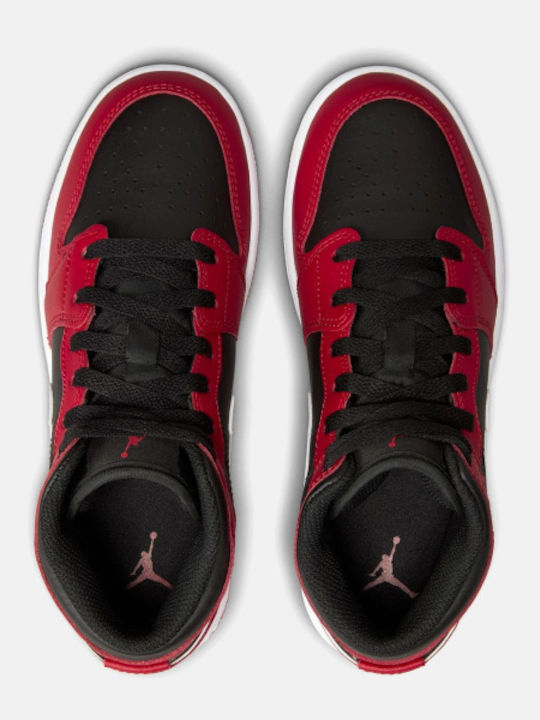 Air  1 Kids Sneakers High Red