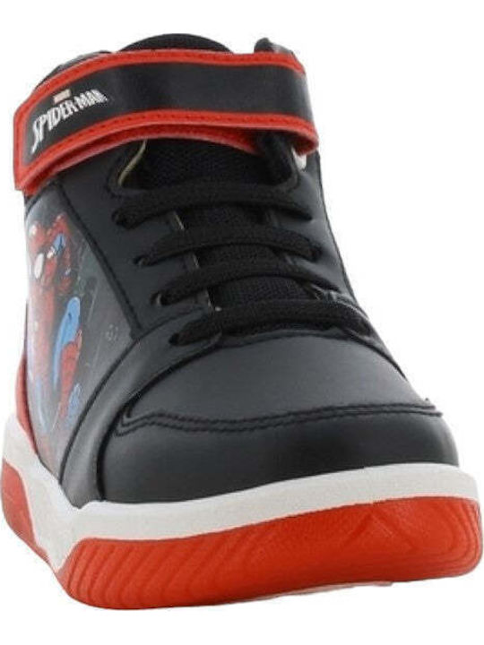 Kids Sneakers High Anatomic with Scratch & Lights Black