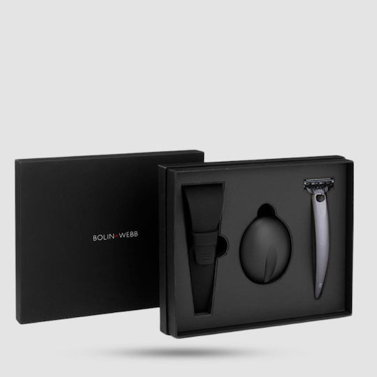 Самобръсначка Bolin Webb R1 и стойка, графит, 3-острие