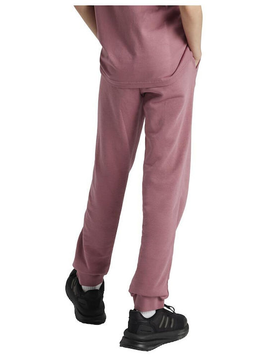 Adidas Kids Sweatpants Pink Essentials Linear French Terry