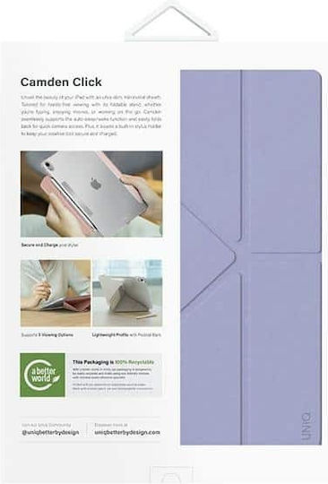 Uniq Camden Flip Cover Μωβ (iPad Air 13" 2024/2025/2026)