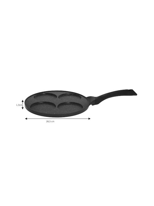 KING Hoff Pan for Pancakes made of Cast Aluminum 26cm