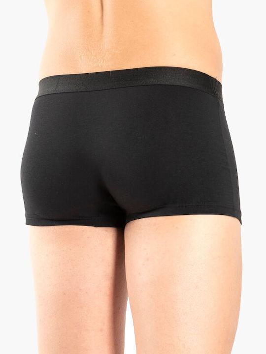 A.A UNDERWEAR Herren Boxershorts Black 1Packung