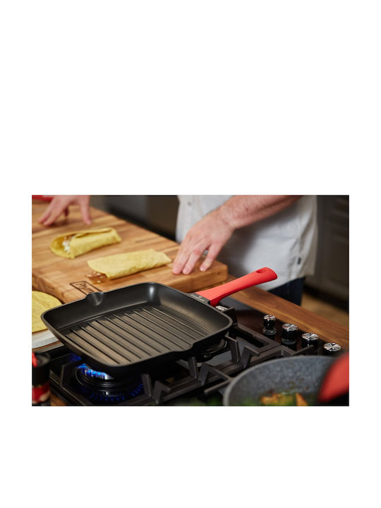 Zwieger Grătar din Aluminiu Turnat cu Strat Antiaderent 28cm