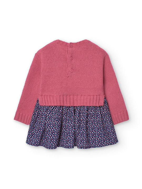 Boboli Kids Dress Fuchsia