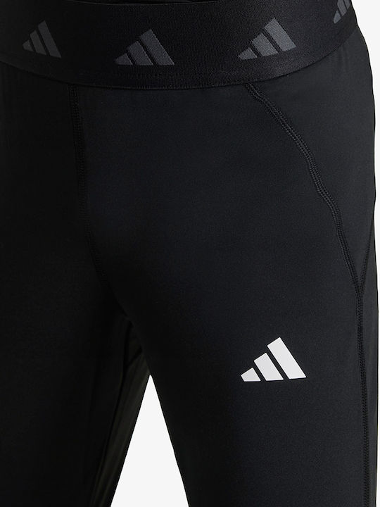 Kinder Leggings Sport Lang Schwarz Techfit