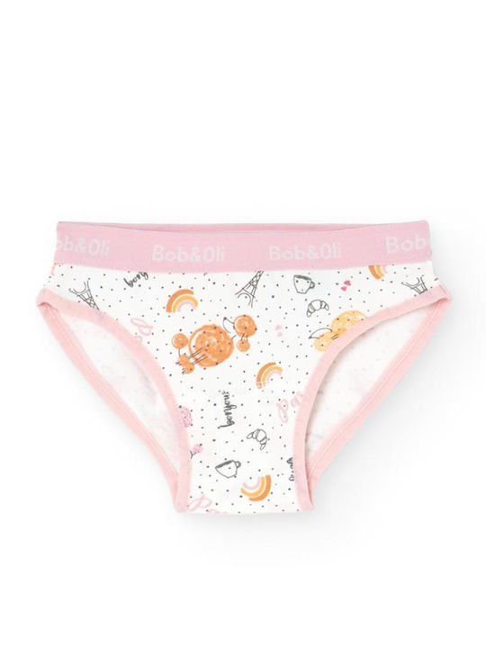 Boboli Σετ Παιδικά Βρακάκια Pink 3τμχ