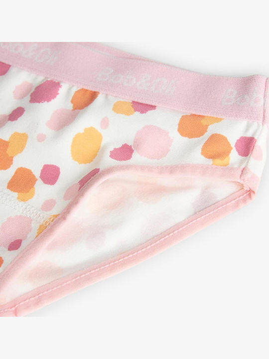 Boboli Σετ Παιδικά Βρακάκια Pink 3τμχ