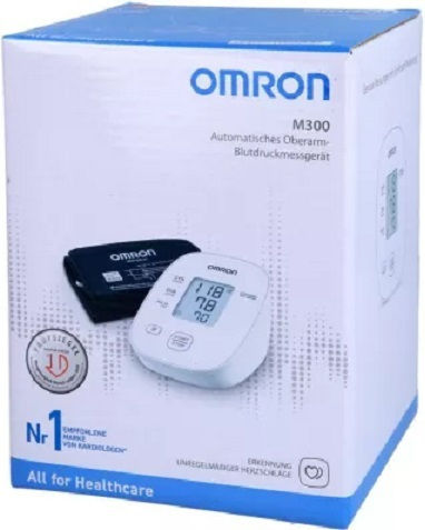 Omron M300 Hem-7121j-d Digital Arm Blood Pressure Monitor with Arrhythmia Detection